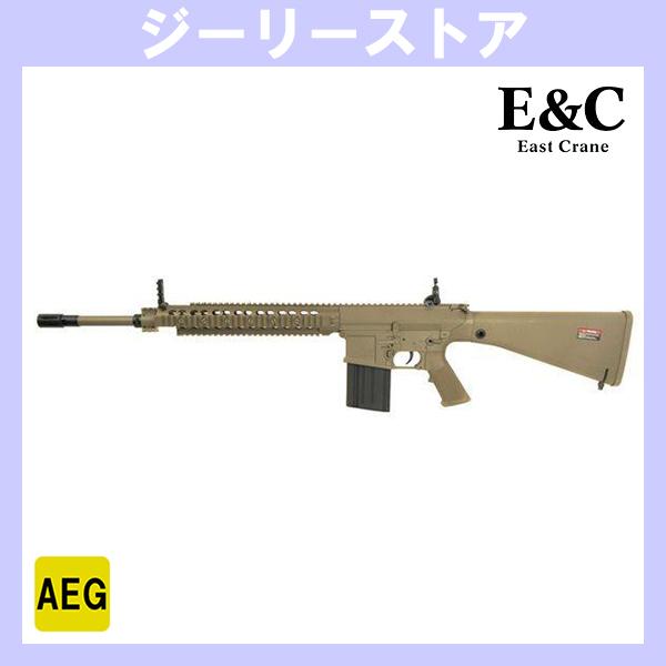 年末年始Bigセール★ 電子トリガー搭載 E&C 901E KAC M110 SASS 電動ガン デザートカラー | 