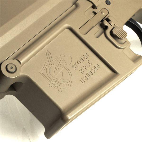 年末年始Bigセール★ 電子トリガー搭載 E&C 901E KAC M110 SASS 電動ガン デザートカラー |  | 03