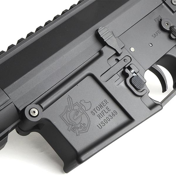 電子トリガー搭載 E&C 901E-SE KAC M110 SASS サイレンサーセット 電動ガン ブラック AEG |  | 03
