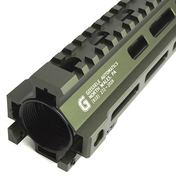 E&C MP1000 GEタイプ SMR MK4 ハンドガード 10インチ オリーブドラブ