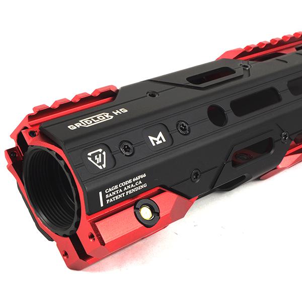E&C MP1004 SIタイプ グリッドロック レールハンドガード 8.5インチ 