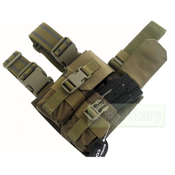 FLYYE Molle Drop Leg M4/M16 MAG Pouch  CB　PK-E007 |  | 01