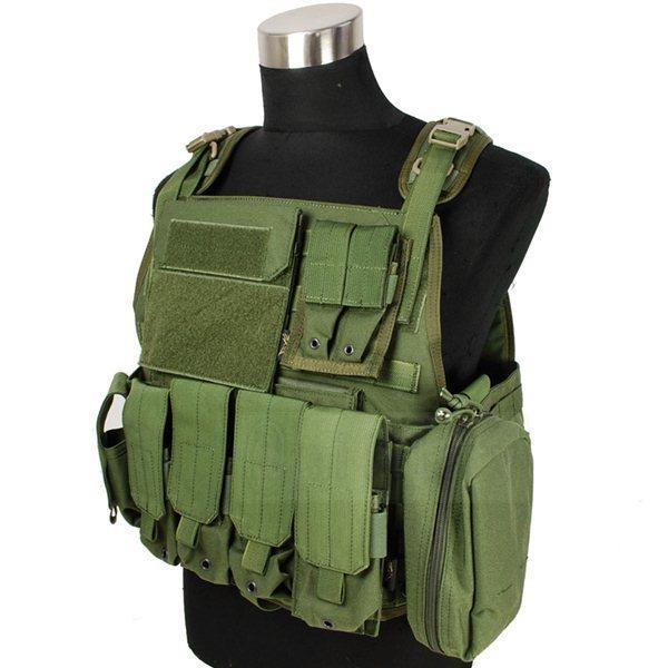 Flyye MOLLE Style PC Plate Carrier with Pouch Set OD_1