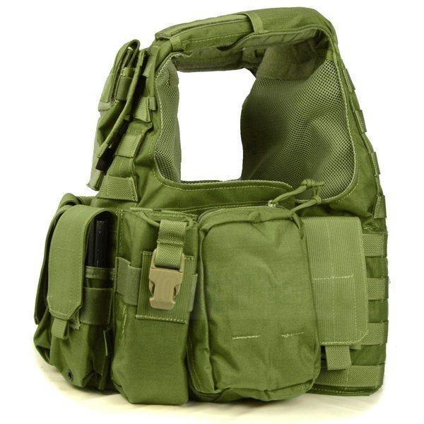 Flyye Force Recon Vest with Pouch Set Ver.LAND OD Msize 【公式通販】