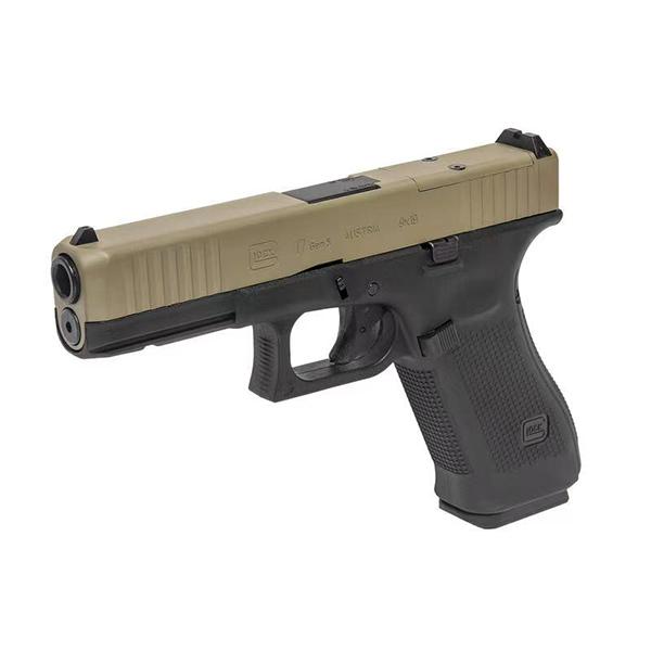 ガスブロ UMAREX / GHK GLOCK G17 Gen.5 MOS ガスブローバック Cerakote デザートカラー (ショップカスタム) |  | 01