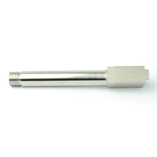 Guns Modify KKM Precisionタイプ CNCステンレス スレッドアウター&インナーバレルセット CCW マルイ GBB G17 3rd用 シルバー |  | 01