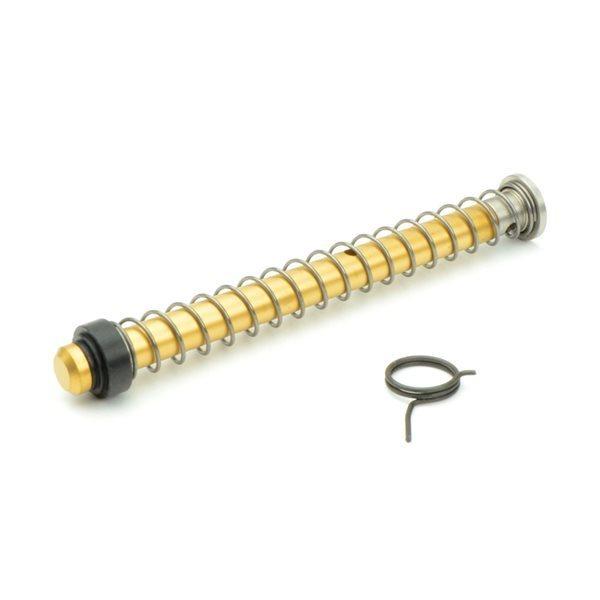 Guns Modify CNCステンレス 125%リコイルスプリング&スプリングガイド&ハンマーセット マルイ GBB G17/18C/34用 TINコーティングゴールド | 