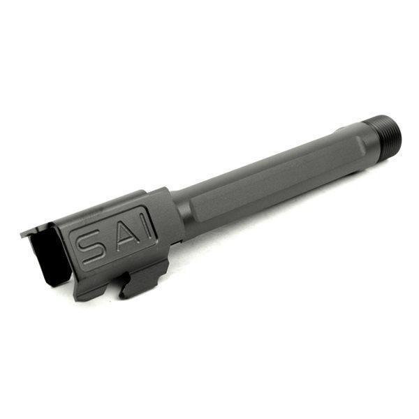 Guns Modify SAIタイプ CNCステンレス ボックスフルートアウター&インナーバレルセット マルイ GBB グロック17用 ブラック |  | 03