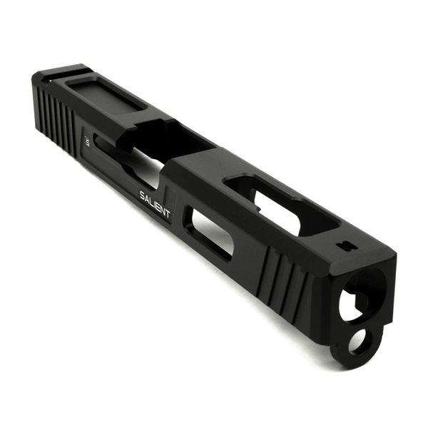 Guns Modify SAIタイプ CNCアルミ カスタムスライド&ボックスフルートアウターバレルセット マルイ GBB グロック18C用 ゴールド |  | 03