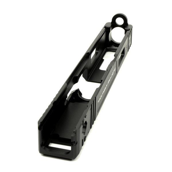 Guns Modify SAIタイプ CNCアルミ カスタムスライド&ボックスフルートアウターバレルセット マルイ GBB グロック18C用 ゴールド |  | 04