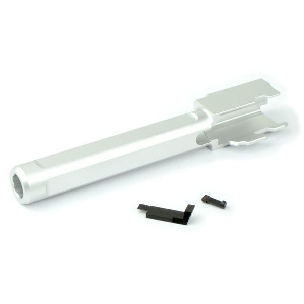 Guns Modify SAIタイプ CNCアルミ カスタムスライド&ボックスフルートアウターバレルセット マルイ GBB グロック18C用 シルバー |  | 07