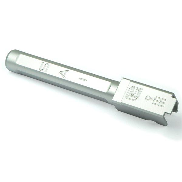 Guns Modify SAIタイプ CNCアルミ カスタムスライド&ボックスフルートアウターバレルセット マルイ GBB グロック18C用 シルバー |  | 09