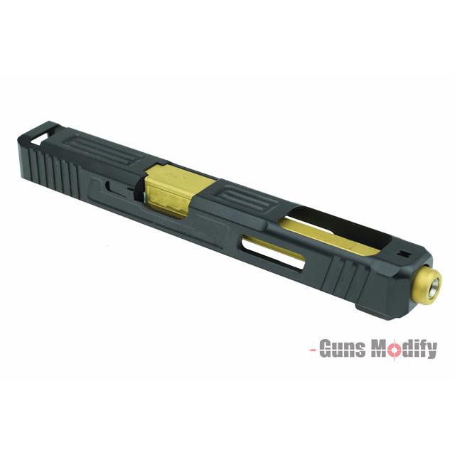 Guns Modify GLOCK34 SAI Tier1 タイプ アルミスライドセット 東京マルイ G17/22/34用 ゴールド | 