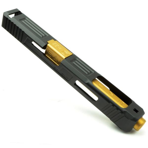Guns Modify GLOCK34 SAI Tier1 タイプ アルミスライドセット 東京マルイ G17/22/34用 ゴールド |  | 08