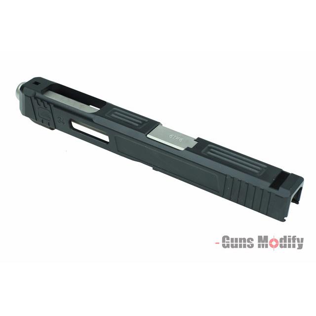 Guns Modify GLOCK34 SAI Tier1 タイプ アルミスライドセット 東京マルイ G17/22/34用 シルバー |  | 01