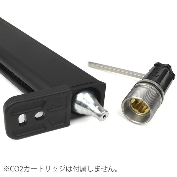 MAXTACT Glock用 アルミライトウェイト CO2マガジン 2本セット ICS X MAXTACT アルミニウム ライトウェイト 50連 CO2 ロングマガジン