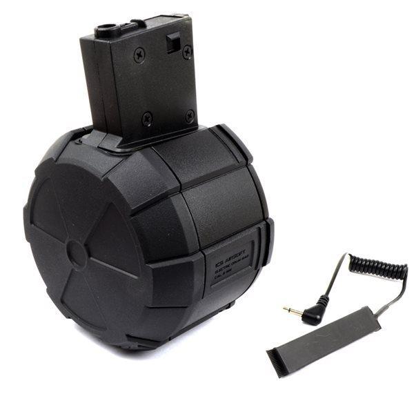 ICS 電動給弾式 ドラムマガジン for 電動M4 | 