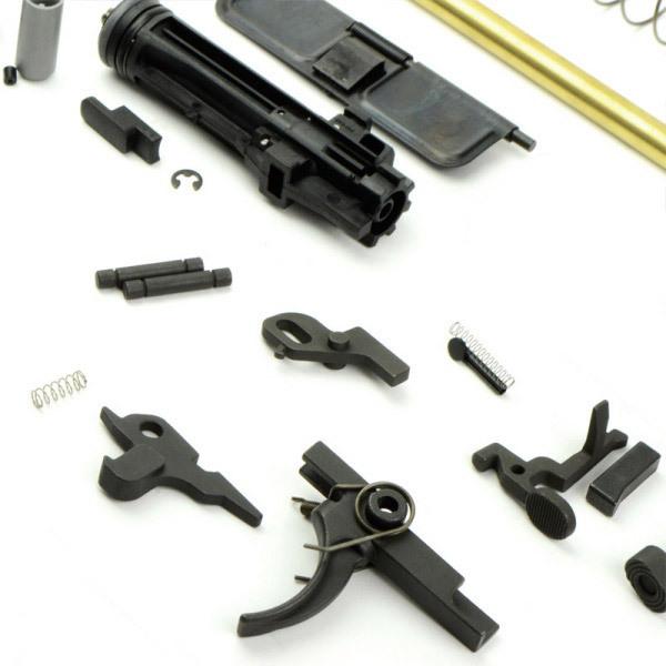 匿名配送 IRON AIRSOFT GHK M4 GBBシリーズ用 HK416A5 コンバージョンキット ＆ GHK M4 GBB パーツキット セット ブラック 【2493414937】(88363円)