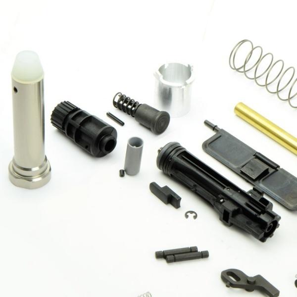 匿名配送 IRON AIRSOFT GHK M4 GBBシリーズ用 HK416A5 コンバージョンキット ＆ GHK M4 GBB パーツキット セット ブラック 【2493414937】(88363円)