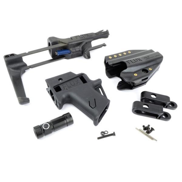 FLUX BRACE タイプ グロック用ストック ＆ ホルスター + フラッシュ