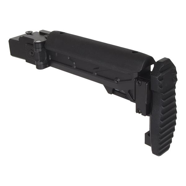 5KU KPYK CRC5002タイプ フォールディング テレスコピックストック GHK AKM(V2)用 ブラック