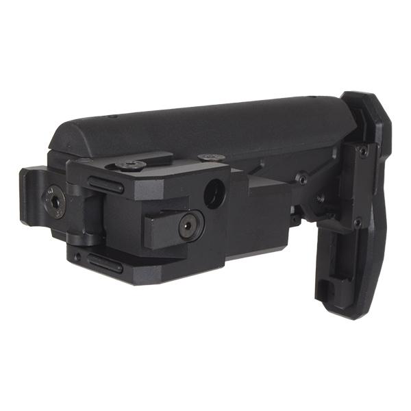 5KU KPYK CRC5002タイプ フォールディング テレスコピックストック GHK AKM(V2)用 ブラック