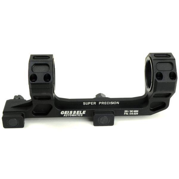 GEISSELE型25mm/30mmスコープマウントリング新品黒20mmレイル用 GEISSELE タイプ 25mm/30mm 径 ワンピース スコープマウント ショート