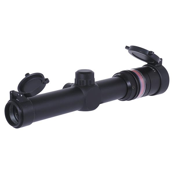 TR24タイプ スコープ スナイパーライフル Trijicon TR24 タイプ 1.5-6×24 ファイバー集光 ライフル スコープ