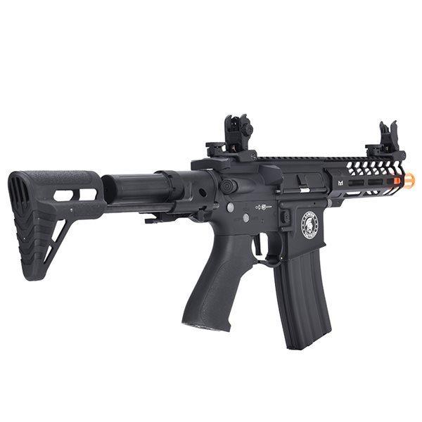 COBRAR M4 SERIES 電動ガン ブラック/タン 電動ガン Lancer Tactical LT-29 エンフォーサー MOD PDW ブラック