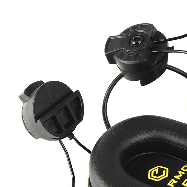 在庫処分セール★旧モデル★ OPSMEN EARMOR M32 Tactical Headset 無線通信用電子イヤーマフ ヘルメットマウントタイプ コヨーテタン