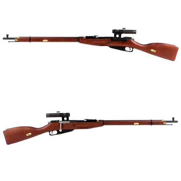 PPS モシン・ナガン MosinNagant ボルトアクション エアコッキング ライフル スコープ付属 |  | 02