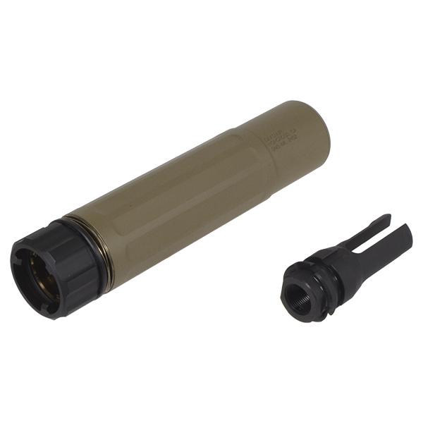 RGW Dead Airタイプ SANDMAN-MIL QDサプレッサー＆ハイダー (14mm逆