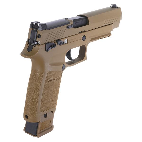 SIG AIR P320 M17 ガスブローバックガン デザートカラー DE : ジーリー