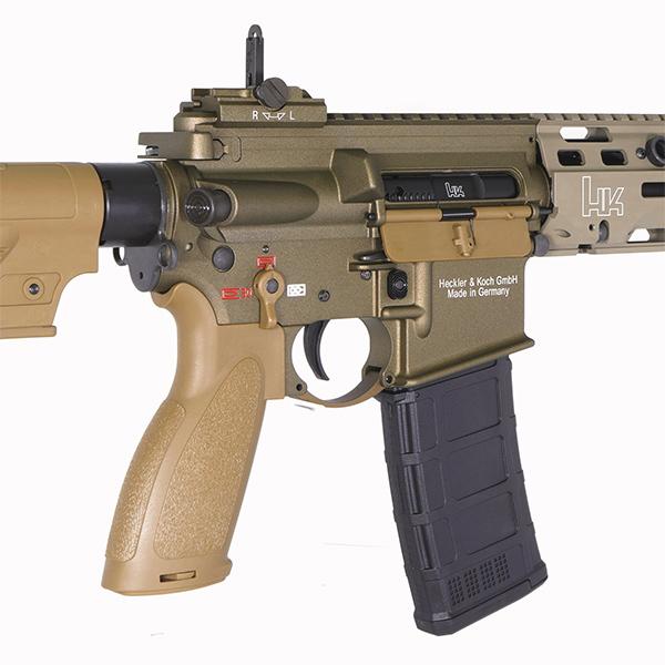 SAMURAI CUSTOM HK416A5 M-LOK CO2ガスブローバックライフル デザート