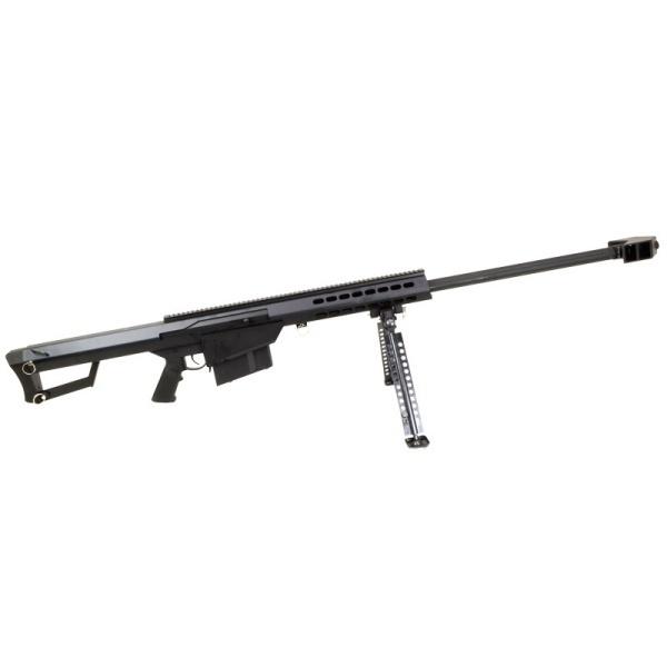 【ライセンス刻印】 SNOW WOLF バレットM82A1 エアコッキング スコープ付 BARRETT FIREARMS ブラック |  | 01