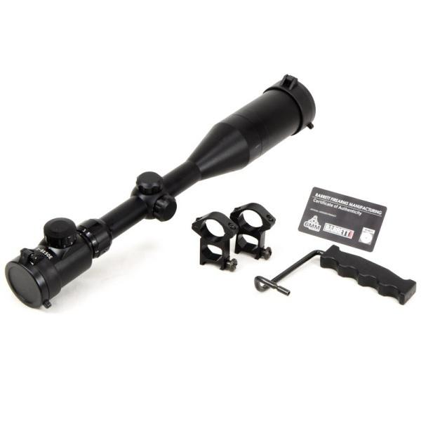 【ライセンス刻印】 SNOW WOLF バレットM82A1 エアコッキング スコープ付 BARRETT FIREARMS ブラック |  | 05