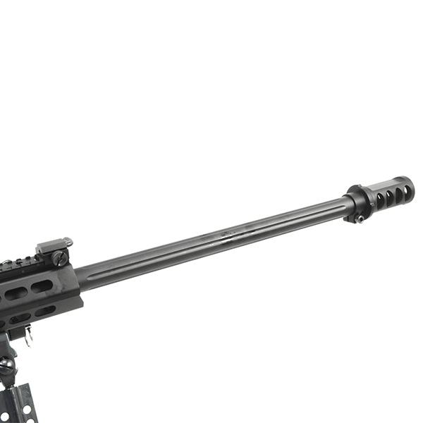 SNOW WOLF バレットM107 (対物ライフル) エアコッキングガン スコープセット BARRETT FIREARMS ライセンス刻印ver ブラック |  | 06