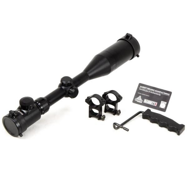 SNOW WOLF バレットM107 (対物ライフル) エアコッキングガン スコープセット BARRETT FIREARMS ライセンス刻印ver ブラック |  | 09