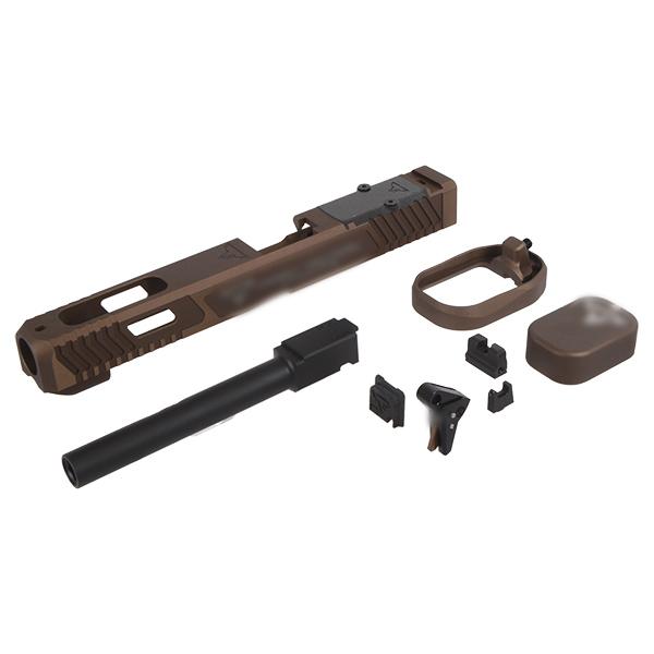 TTIカッパーヘッドG45 G19カッパーヘッドスライド TRIL TACTICAL TTI COMBAT MASTER G34 Copperhead タイプ CNC アルミ