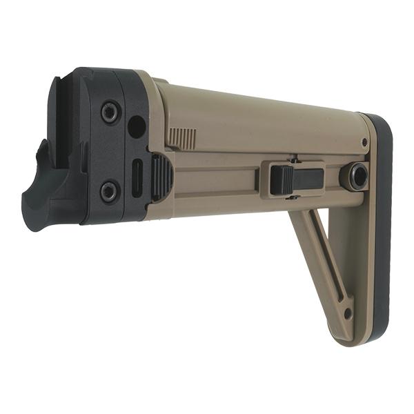Task Force405 B&Tタイプ MBT フォールディングストック 20mm(ピカティニー)規格レール用(MCX用カバー付) デザートカラー | 