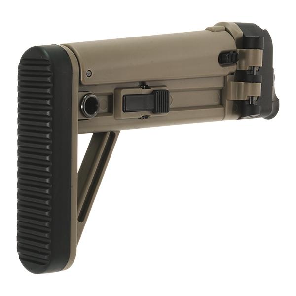 Task Force405 B&Tタイプ MBT フォールディングストック 20mm(ピカティニー)規格レール用(MCX用カバー付) デザートカラー |  | 01
