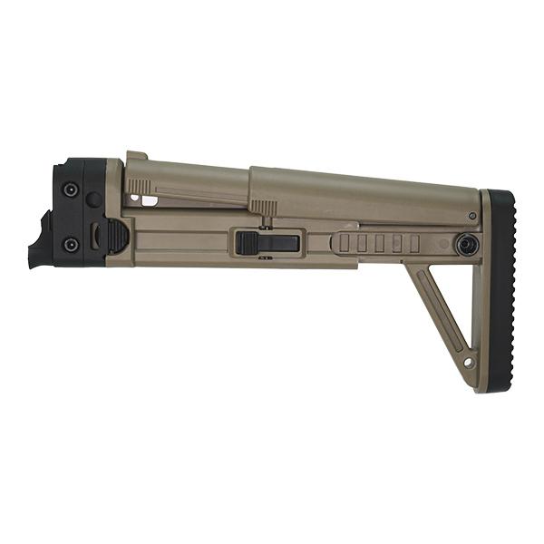 Task Force405 B&Tタイプ MBT フォールディングストック 20mm(ピカティニー)規格レール用(MCX用カバー付) デザートカラー |  | 04