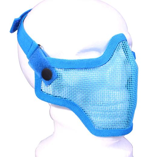 TMC ストライク スチール ハーフ フェイス マスク ブルー |  | 01