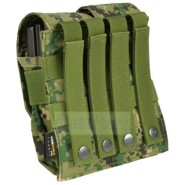 TMC コーデュラ製　M4 ダブル マガジン ポーチ AOR2迷彩 |  | 01