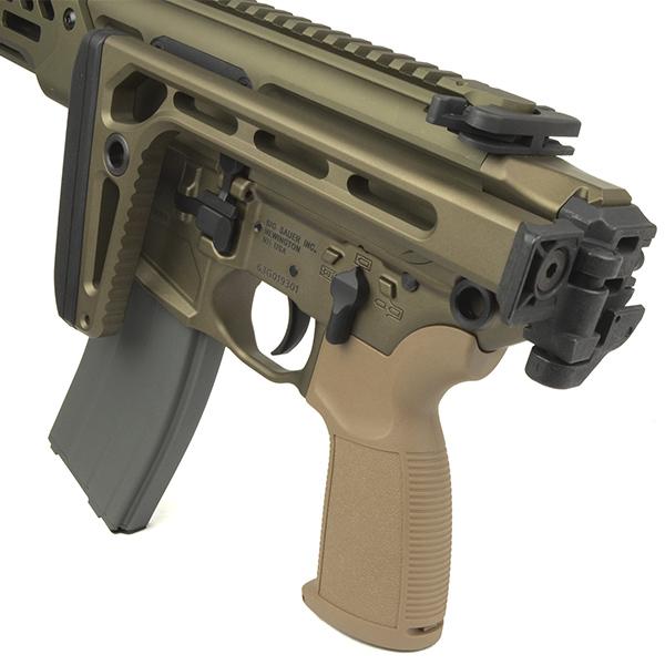 AP01 ガスガン デザートカラー ガスブロ APFG SPEAR LT 9インチ SBR タイプ 008 ガスブローバック