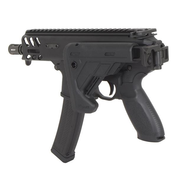 【数量限定】 APFG MPX COPPERHEAD 4.5インチ ガスブローバック テレスコピックストックセット 刻印ver. ブラック[APFG-S-011BK] |  | 07