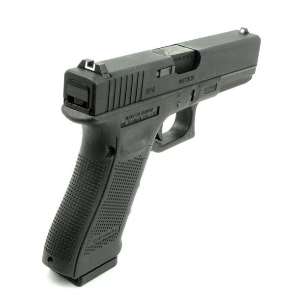 WE-TECH Glock 17 ガスガン ブラック/タン WE-TECH G17 Gen.4 ガスブローバックガン ブラック : ジーリーストア