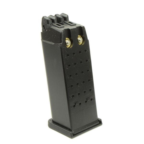 WE-TECH ダブルバレル G19 ガスブローバック ブラック_8