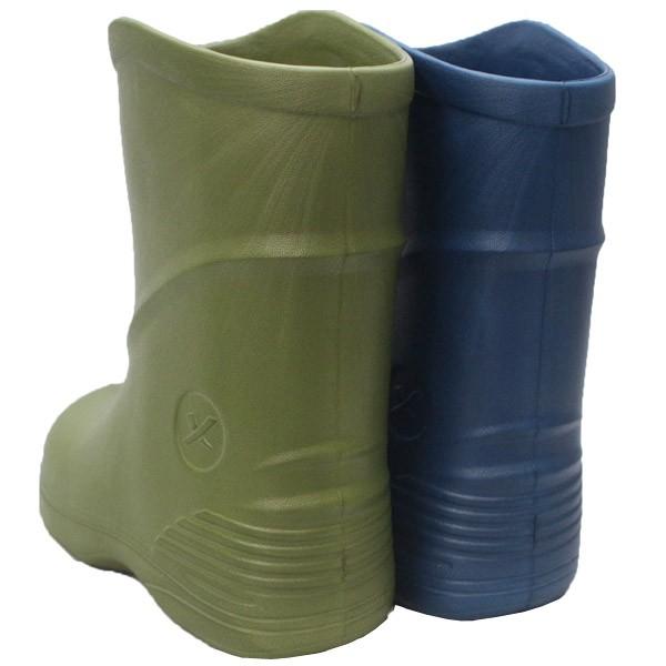 キッズ レインブーツ 長靴 子供 軽量 シンプル 無地 ネイビー 紺