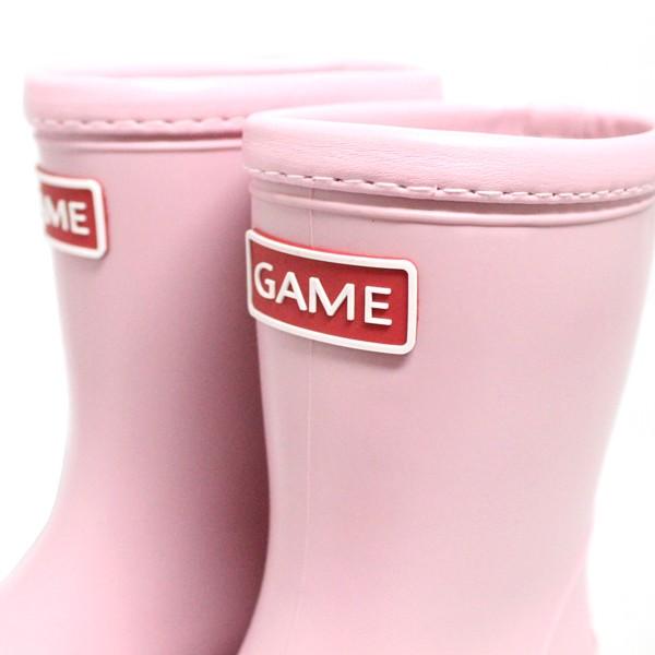 キッズ レインブーツ 長靴 子供 ネイビー ピンク カーキ 雨靴 無地